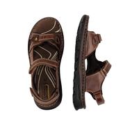 camel active Herren Trekkingsandale aus echtem Leder Cognac, menswear-44