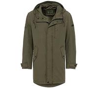 camel active Herren Übergangsmantel aus reiner Baumwolle Olivgrün, menswear-56