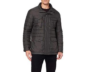 camel active, Herren Winterjacke Parka Steppjacke Anorak Wetterfester Parka Darkgrey 114