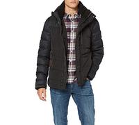 camel active Herren Winterjacke Warm Gefütterte Steppjacke Anthrazit