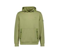 Sweatshirt CAMEL ACTIVE, Herren, Gr. M, moss stone, Sweatware, Obermaterial: 80% Baumwolle, 14% Polyester, 6% Elasthan, unifarben, casual, regular fit taillenbedeckt, ohne Ausschnitt, Langarm Bündchen