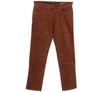 camel active, Houston, Herren Herren Jeans Hose Stretchcord Rotbraun W 34 L 34