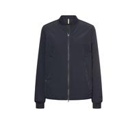 camel active Damen Jacke mit 2-Wege-Reißverschluss Navyblau, womenswear-42