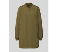 camel active Jacke mit Zweiwege-Reißverschluss in Oliv, Größe 36