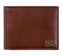 camel active Japan Herren Geldbörse Querformat RFID Leder Mittelgroß Cognac Braun