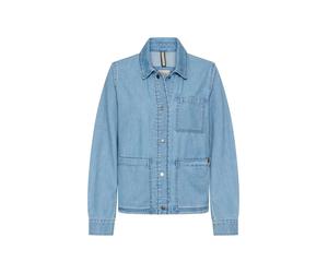 camel active - Jeansblazer mit Knopfleiste light blue used - Gr. - 36