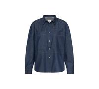 camel active - Jeansbluse mit Brusttaschen indigo blue - Gr. - S