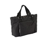 camel active Journey Herren Shopper Umhängetasche Reißverschluss Groß Schwarz