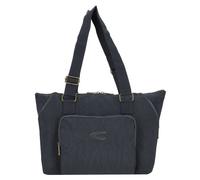 camel active Journey Herren Shopper Umhängetasche Reißverschluss Groß Blau