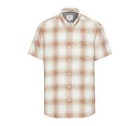 Camel Active - Kariertes Kurzarmhemd aus reiner Baumwolle sunfaded red - Gr. - 4XL