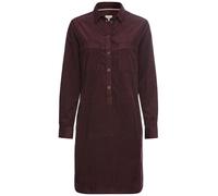 camel active Damen Cordkleid aus Reiner Baumwolle Dunkelrot Womenswear-XL