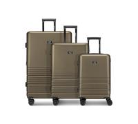 Camel Active Hanoi 4 Rollen Kofferset 3-teilig Mit Dehnfalte für Herren - XL
