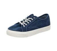 camel active Komfort Schnürschuhe für Damen, blau, Größe 37 EU