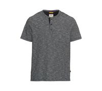 camel active T-Shirt mit Henley-Kragen in Marine, Größe XL
