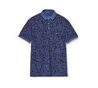 Camel Active Herren Camel Active Polo Halbarm Polohemd, Dark Blue P18, M