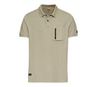 camel active - Kurzarm Poloshirt mit Cooling Effekt khaki - Gr. - 3XL
