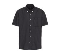 camel active - Kurzarmhemd aus einem Baumwoll-Leinenmix dark navy - Gr. - 3XL