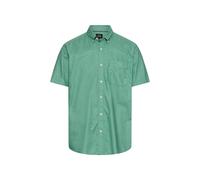 camel active Herren Kurzarmhemd aus Leinenmix Lagunengrün, Menswear-XL