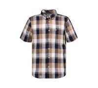 camel active Kurzarmhemd Herren Regular Fit Kurzarm Baumwolle blau, XL