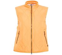 camel active Damen Kurze Steppweste aus recyceltem Polyester Orange womenswear-46
