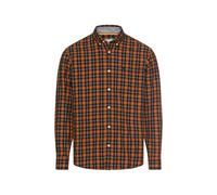 Camel Active Hemd Karohemd Herren Regular Fit 100% Baumwolle kariert Braun (Cinnamon) XXL