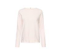 camel active - Langarm-T-Shirt aus reiner Baumwolle pink/ milk white - Gr. - M