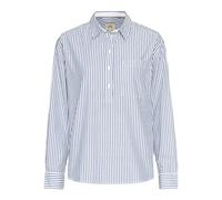 camel active - Langarm Bluse aus reiner Baumwolle mit Kentkragen und Brusttasche - Gr. - L