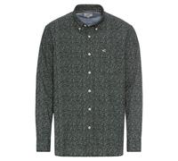 camel active - Langarmhemd mit Allover-Print grün - Gr. - M
