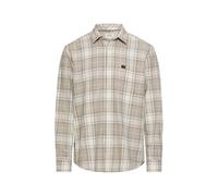 Langarmhemd CAMEL ACTIVE, Damen, Gr. 4XL, N-Gr, stormy blau, Web, Obermaterial: 100% Baumwolle, kariert, normal hüftbedeckend, Rundhals, 2-Knopf-Manschette, Hemden Langarmhemd, mit Karo-Muster (310607