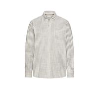 camel active - Langarmhemd mit Button-Down-Kragen deep olive - Gr. - 3XL