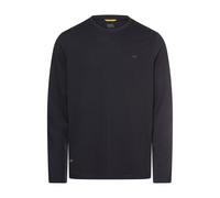 Camel Active Langarmshirt fleXXXactive® mit Rundhalsausschnitt dunkelblau Gr. XL