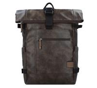 Camel Active Rucksack Laos Herren mit strukturierter Optik Braun Größe L