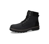 Camel Active Herren Stiefeletten – Wechselfußbett, wasserabweisend, warm gefüttert, Gr. 43 Schwarz