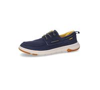 Camel Active Leder-Mokassins "Harvest" in Dunkelblau - Größe 42 | Herren Schuhe Halbschuhe