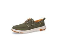 Camel Active Leder-Mokassins "Harvest" in Khaki - Größe 46 | Herren Schuhe Halbschuhe