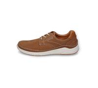 Camel Active Leder-Sneakers "Fog" in Hellbraun - 44% | Größe 41 | Herrensneakers