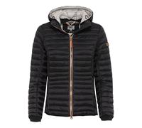 camel active - Leicht wattierte Steppjacke aus recyeltem Polyamid black - Gr. - 38
