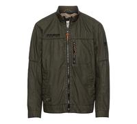 camel active - Leichter Blouson aus Baumwolle im Washed Look leaf green - Gr. - 54