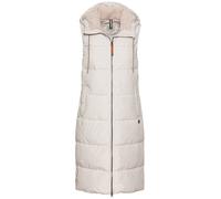 Camel Active Longweste in Creme - Größe 40 | Damenjacken