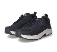 Camel Active Low Sneaker - Gr. 42 - Blau - Leder & Textil