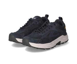 Camel Active Low Sneaker - Gr. 45 - Blau - Leder & Textil