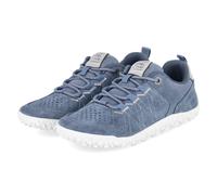 Camel Active Low Sneaker ISLAND - Gr. 40 - Blau - Leder & Textil