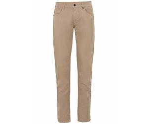 camel active, Madison, Herren Jeans Hose Gabardine Stretch Cappuccino (20) W 33 L 34