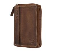camel active Melbourne High Zip Wallet Brown