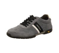 camel active Herren Low-Top Sneaker, Männer Halbschuhe,Wechselfußbett,Freizeitschuhe,Turnschuhe,Laufschuhe,hellblau/Weiss,43 EU