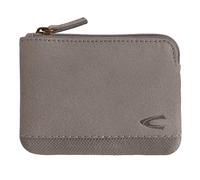 Schlüsseltasche CAMEL ACTIVE "Nimbus", Herren, grau, Leder, Kleinlederwaren, weich genarbtes Leder mit leicht abgesetzten Ziernähte, dezentes Logo (95780425-0) grau