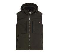 Camel Active - Outdoor Weste mit abnehmbarer Kapuze - - Jackets - Herren - Braun - L
