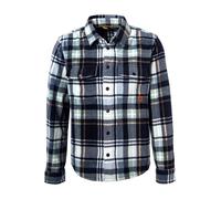 camel active Overshirt Herren Langarm Fleece blau, S