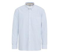 Streifenhemd CAMEL ACTIVE Gr. M, N-Gr, blau (sky blue) Herren Hemden Langarm mit Button-down-Kragen (98458221-M)