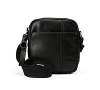 camel active Pine Umhängetasche Leder 22 cm schwarz